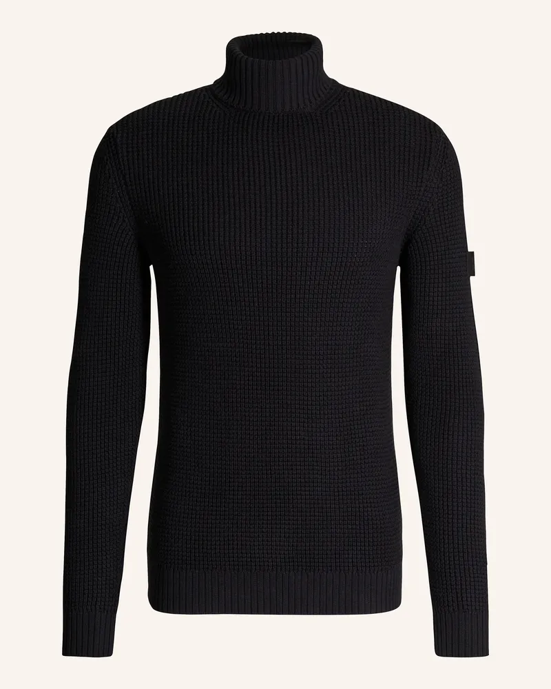 JOOP! Rollkragenpullover HOLLIO Schwarz