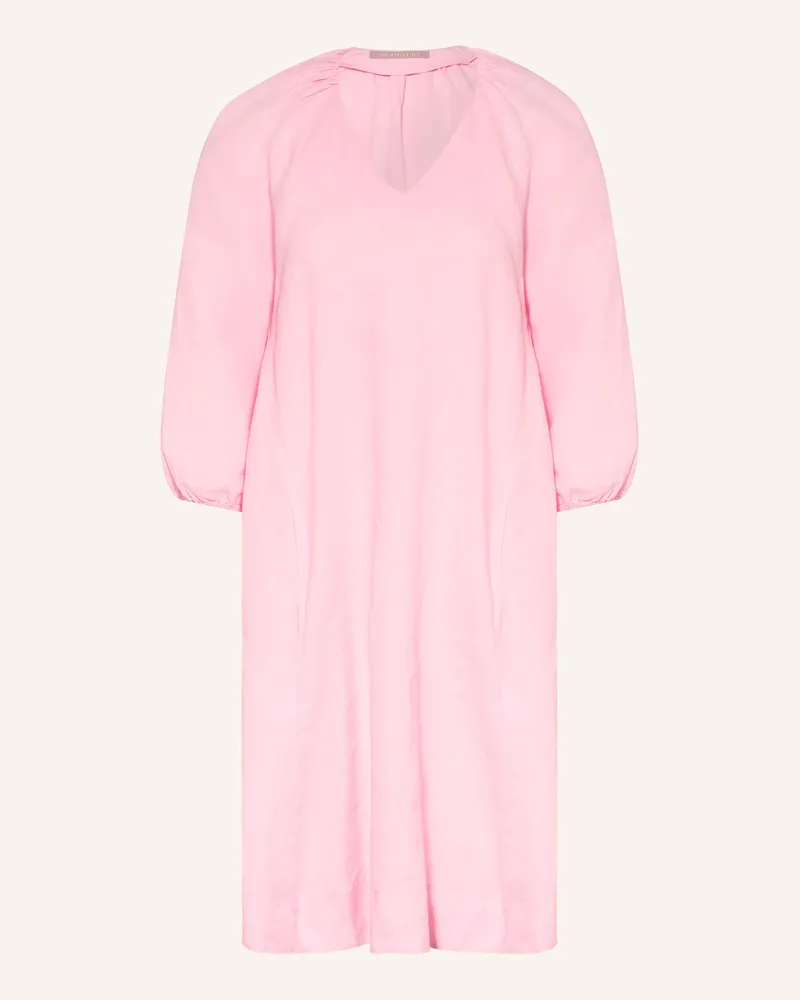 (THE MERCER) N.Y. Leinenkleid Mit 3/4-Arm rosa Rosa