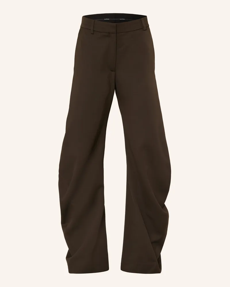 Acne Studios Hose Dunkelbraun