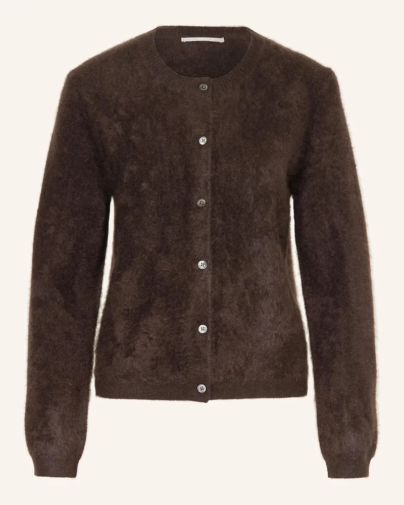 (THE MERCER) N.Y. Strickjacke aus Cashmere Dunkelbraun