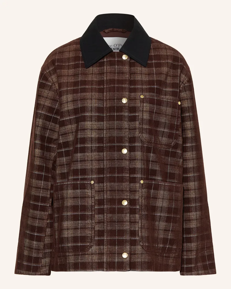 Marc O'Polo Cordjacke braun Dunkelbraun
