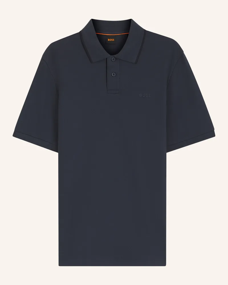 HUGO BOSS Poloshirt Phoenix Regular Fit blau Dunkelblau