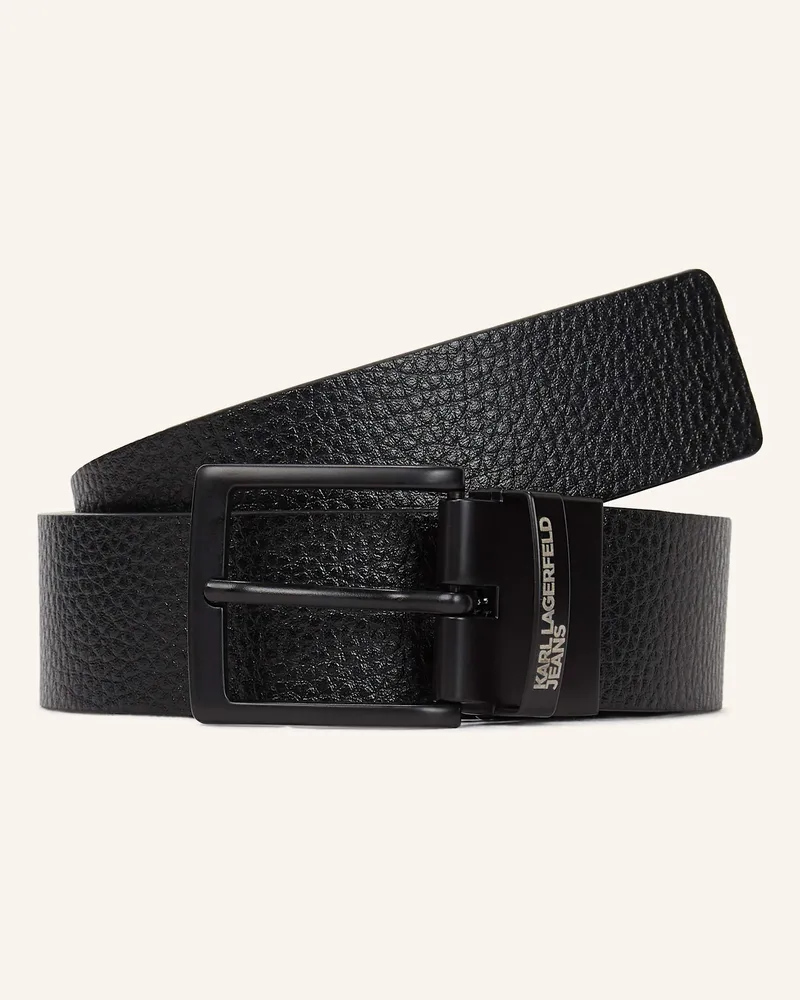 Karl Lagerfeld Gürtel Schwarz