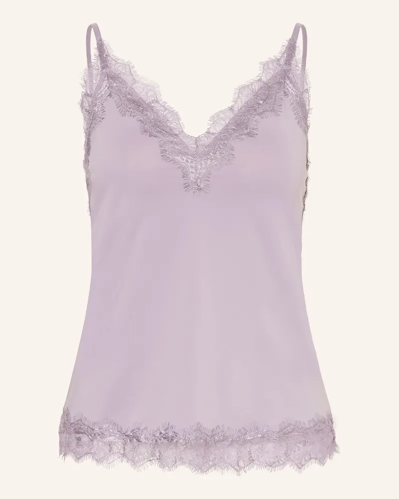 Rosemunde Top BILLIE mit Spitze Helllila