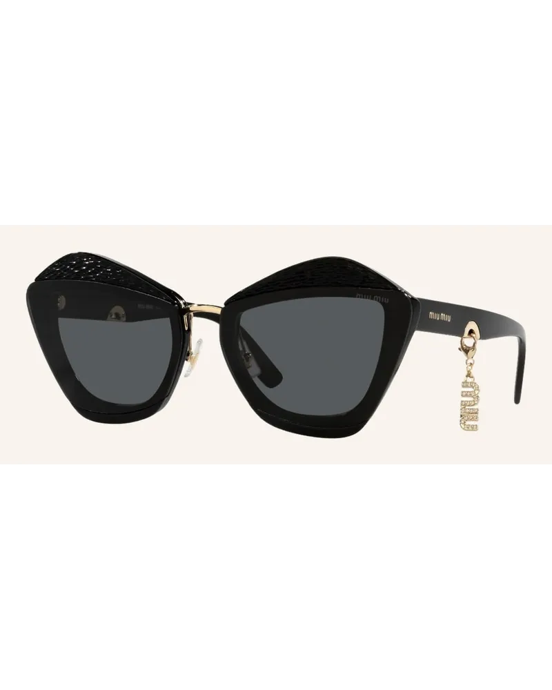 Miu Miu Sonnenbrille MU 01XS Schwarz