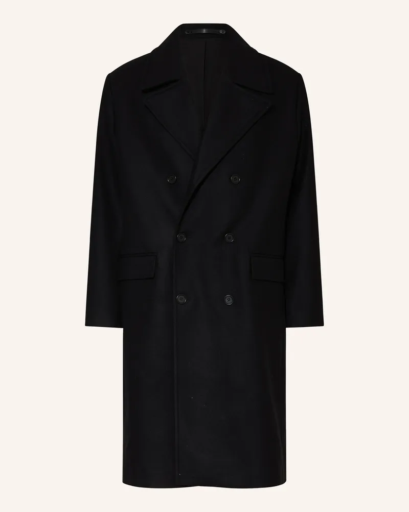AllSaints Wollmantel CURRAN Schwarz