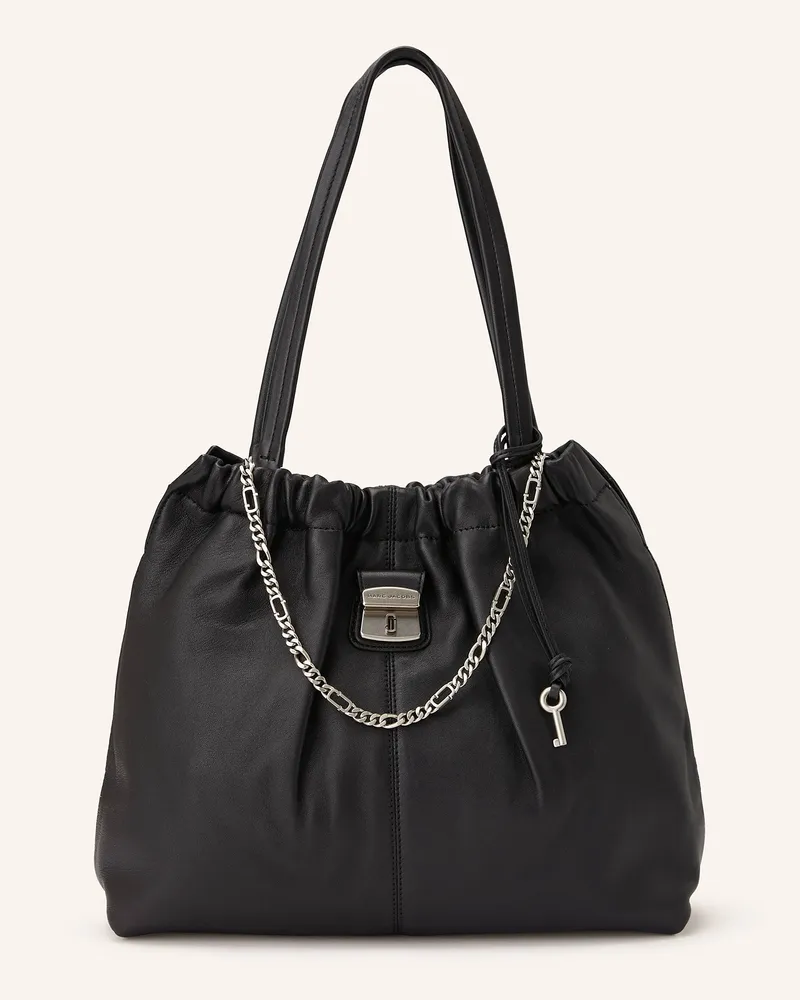 Marc Jacobs Schultertasche The Cristina Tote Hobo Chain schwarz Schwarz