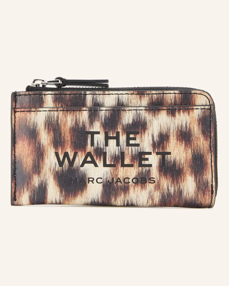 Marc Jacobs Geldbörse The Top Zip Multi Wallet braun Braun