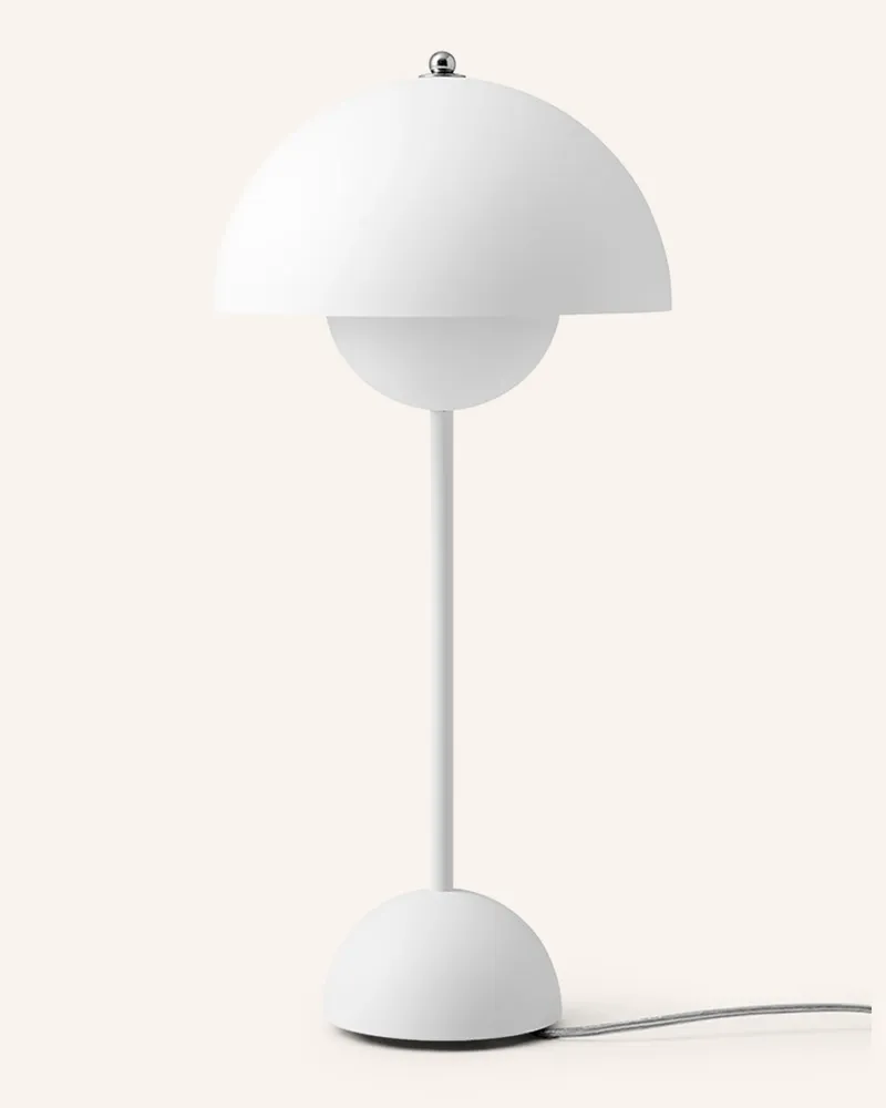 &Tradition Tischleuchte Flowerpot vp3 weiss Matt