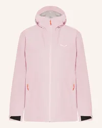 Salewa Hardshell-Jacke PUEZ 2.5L PTX Rosa