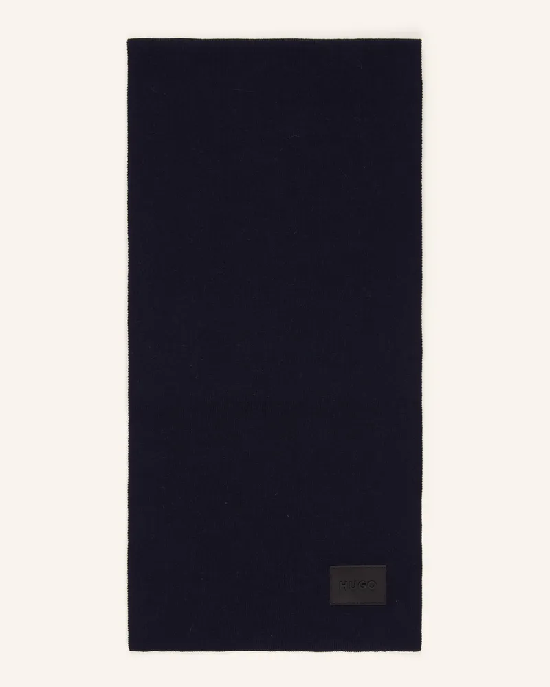 HUGO BOSS Schal Zevon blau Dunkelblau
