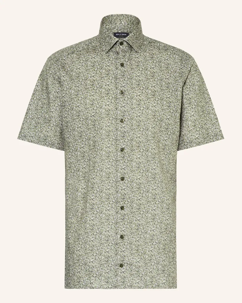 Olymp Kurzarm-Hemd Luxor Modern Fit gruen Hellgrün