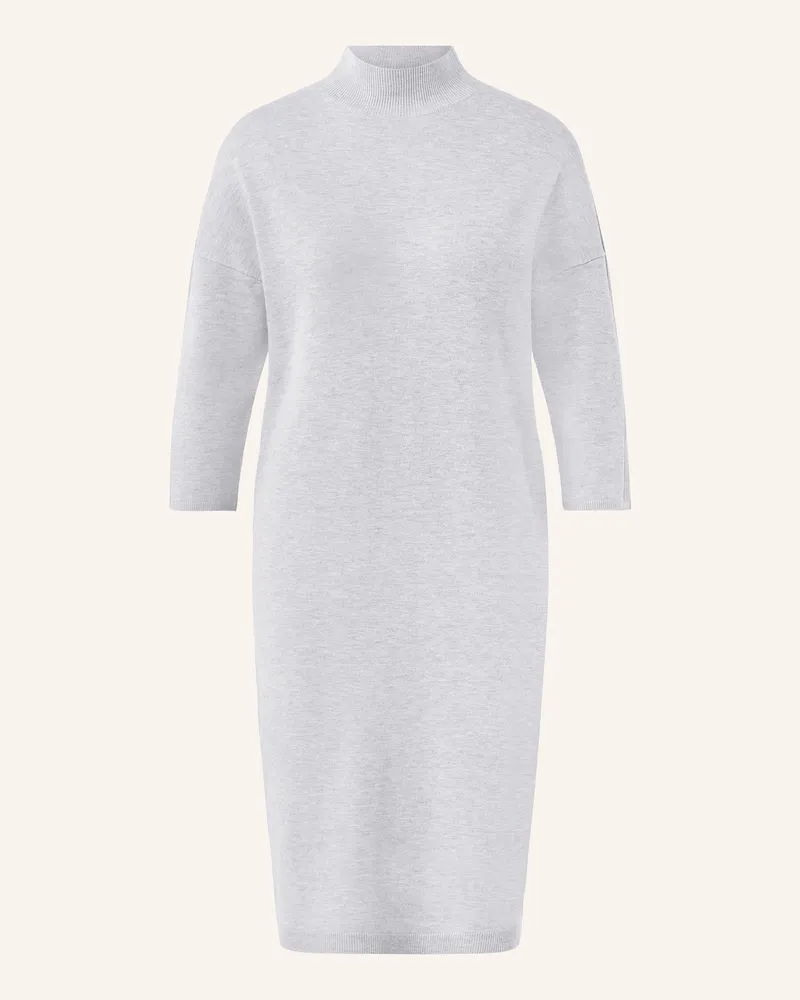 COMMA Strickkleid Hellgrau