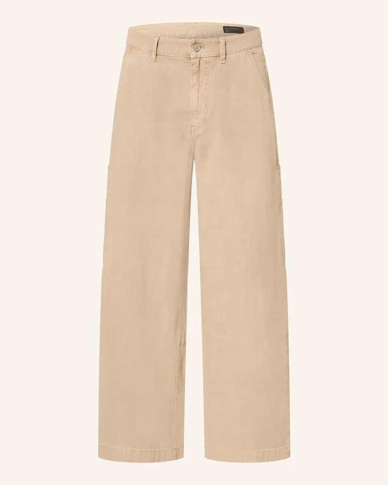 AllSaints Cargojeans Jackson Regular Fit braun Beige
