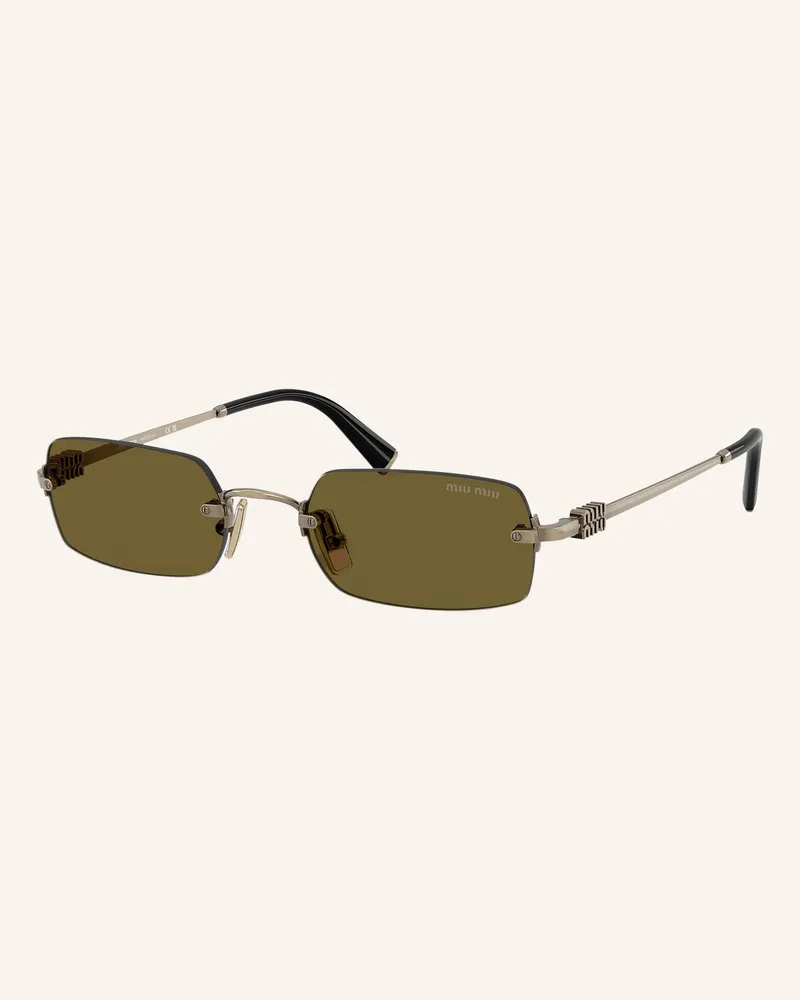 Miu Miu Sonnenbrille MUB50S Grau
