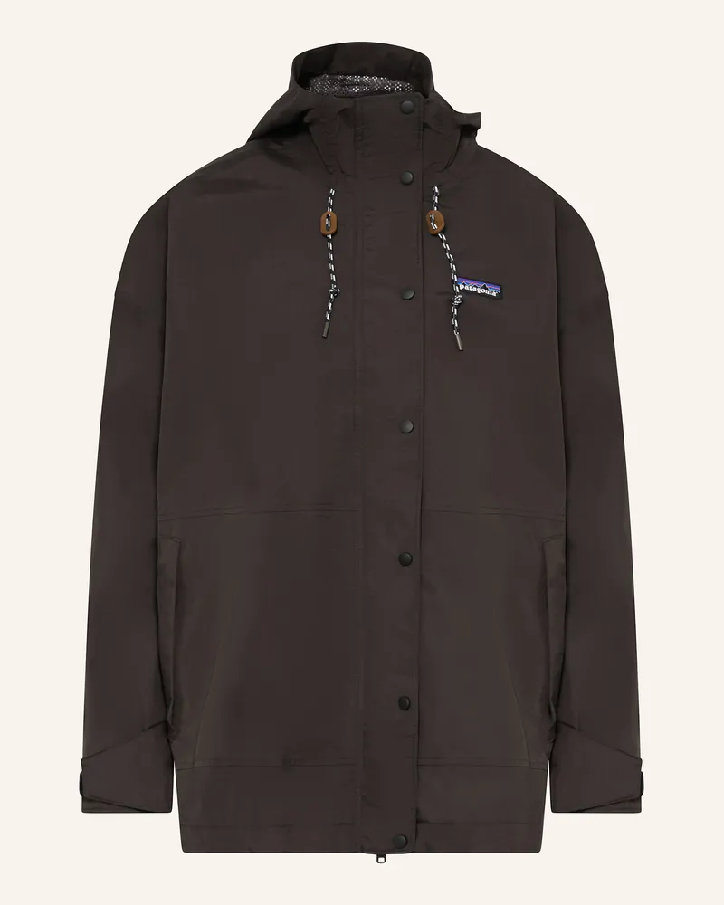 Patagonia Regenjacke schwarz Schwarz