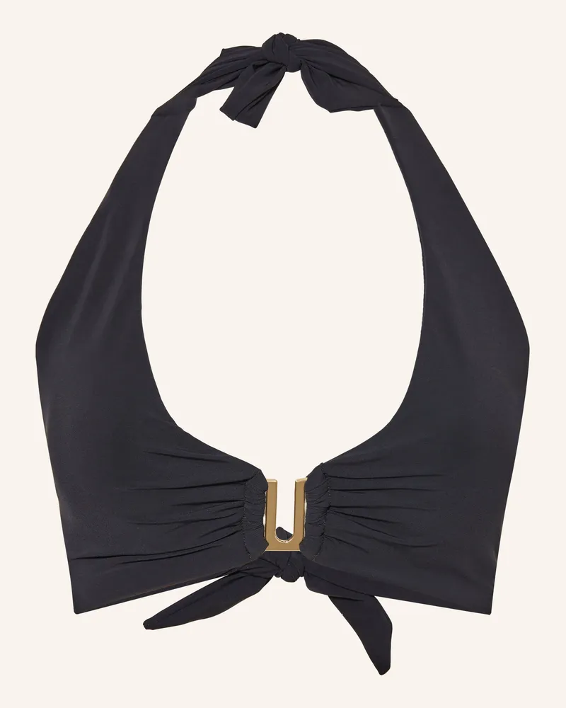 JETS Australia Neckholder-Bikini-Top Jetset schwarz Schwarz