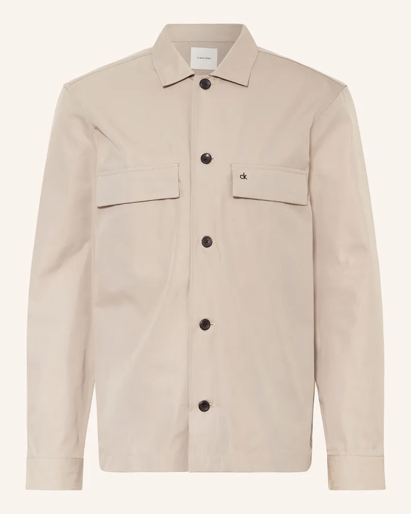Calvin Klein Overshirt Taupe