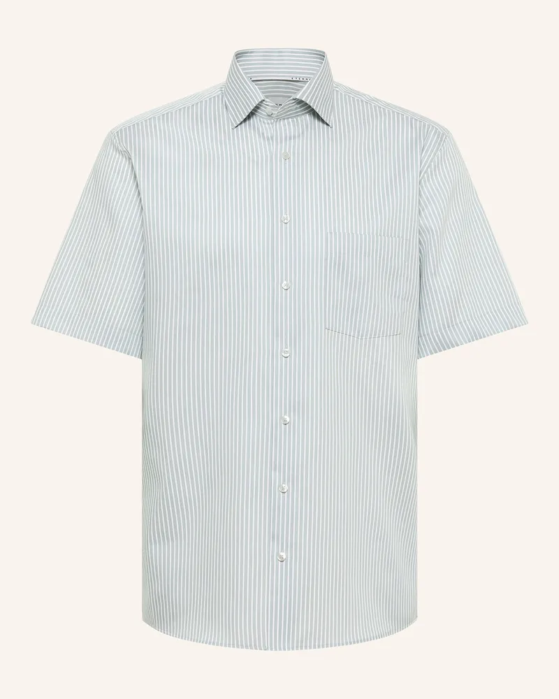 Eterna Kurzarm-Hemd Modern Fit Hellgrün