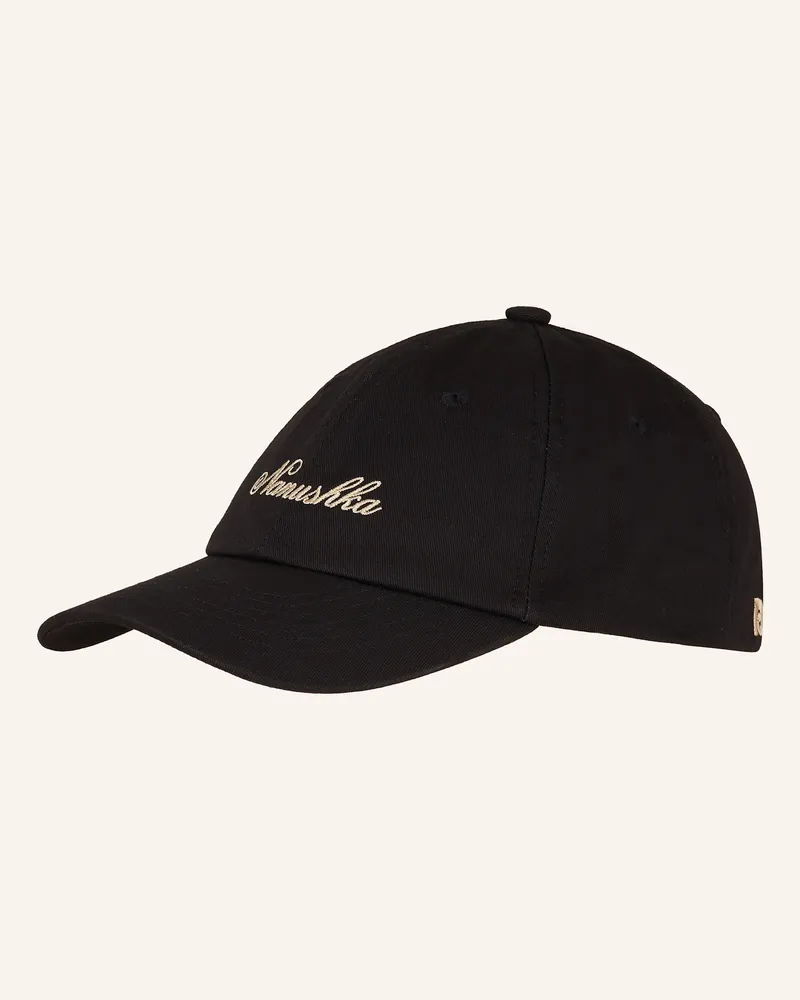 Nanushka Cap VAL Schwarz