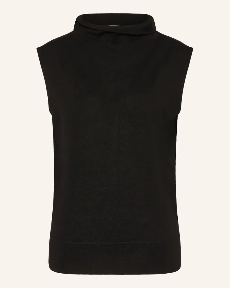 Reiss Stricktop Harper schwarz Schwarz