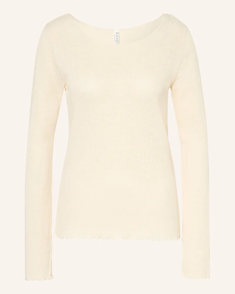 10Days Longsleeve weiss Ecru