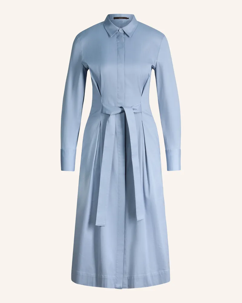 windsor. Hemdblusenkleid blau Hellblau