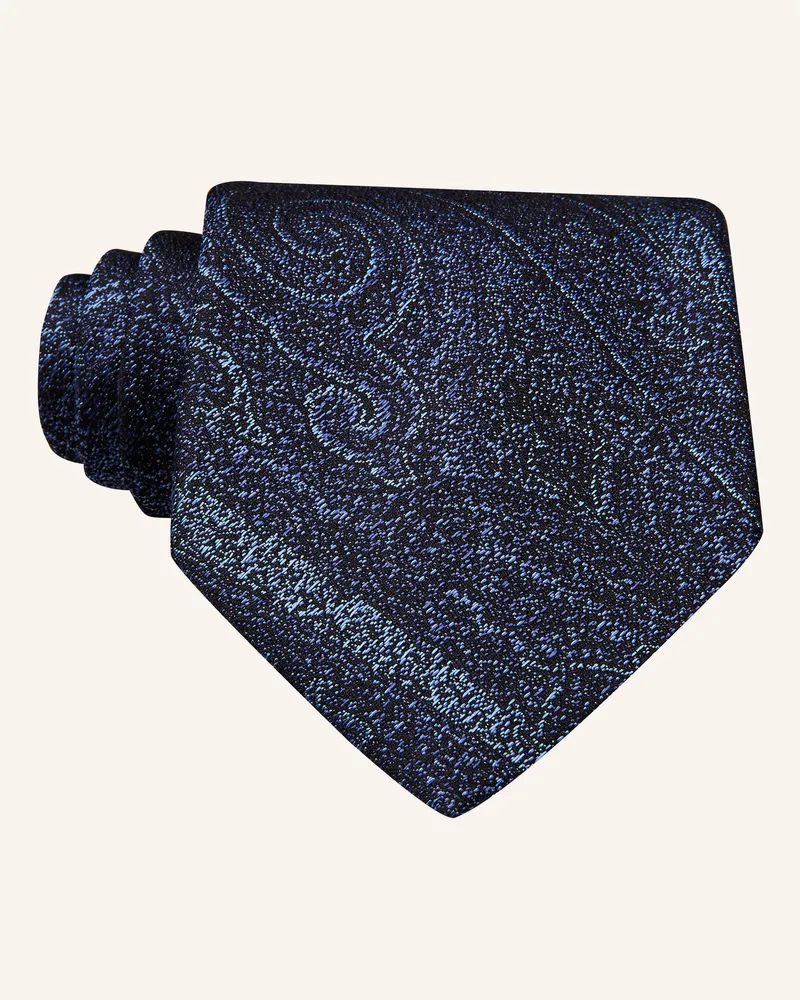 Etro Krawatte Dunkelblau