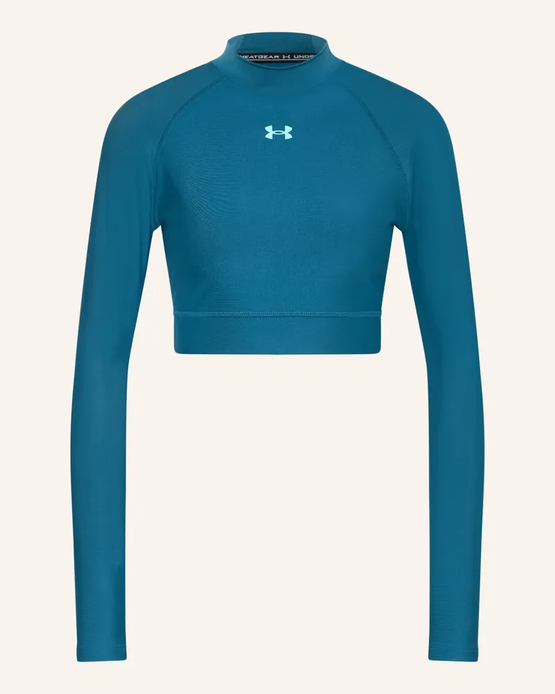 Under Armour Longsleeve Ua Heatgear blau Petrol