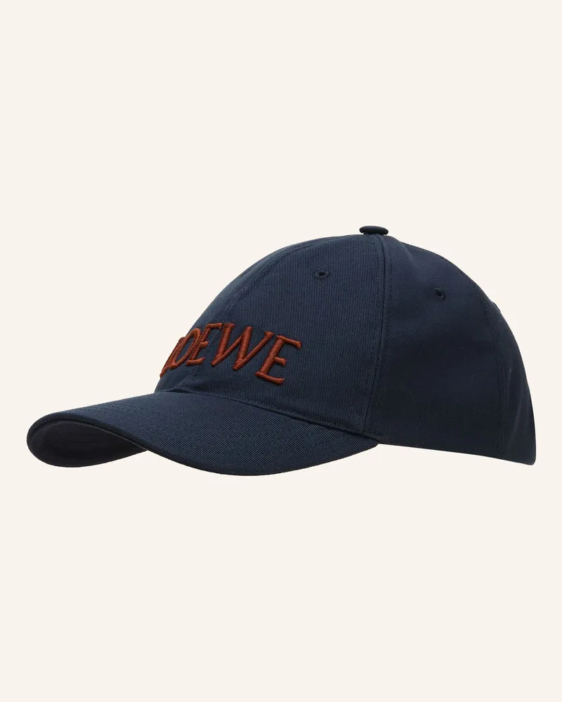 Loewe Cap blau Dunkelblau