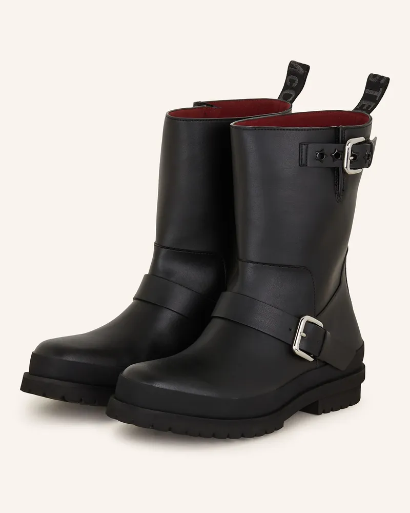 Stella McCartney Biker Boots TRACE Schwarz