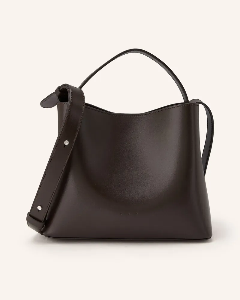 Aesther Ekme Umhängetasche ORIGINAL MINI SAC Dunkelbraun