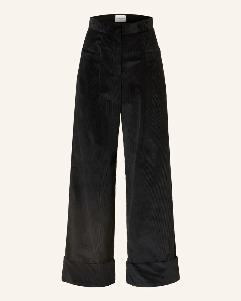 Claudie Pierlot Marlenehose Aus Cord schwarz Schwarz
