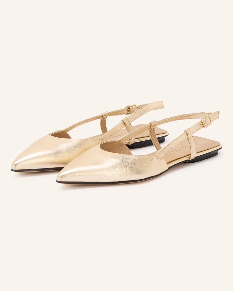 POMME D'OR Slingballerinas Anya gold Gold