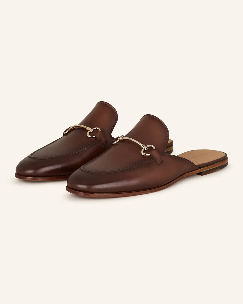 Magnanni Mules braun Dunkelbraun