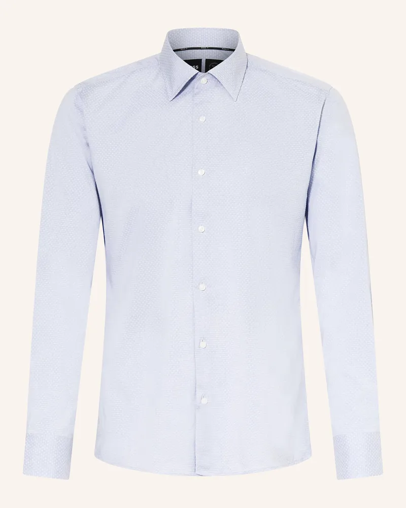 HUGO BOSS Hemd HANK Slim Fit Hellblau