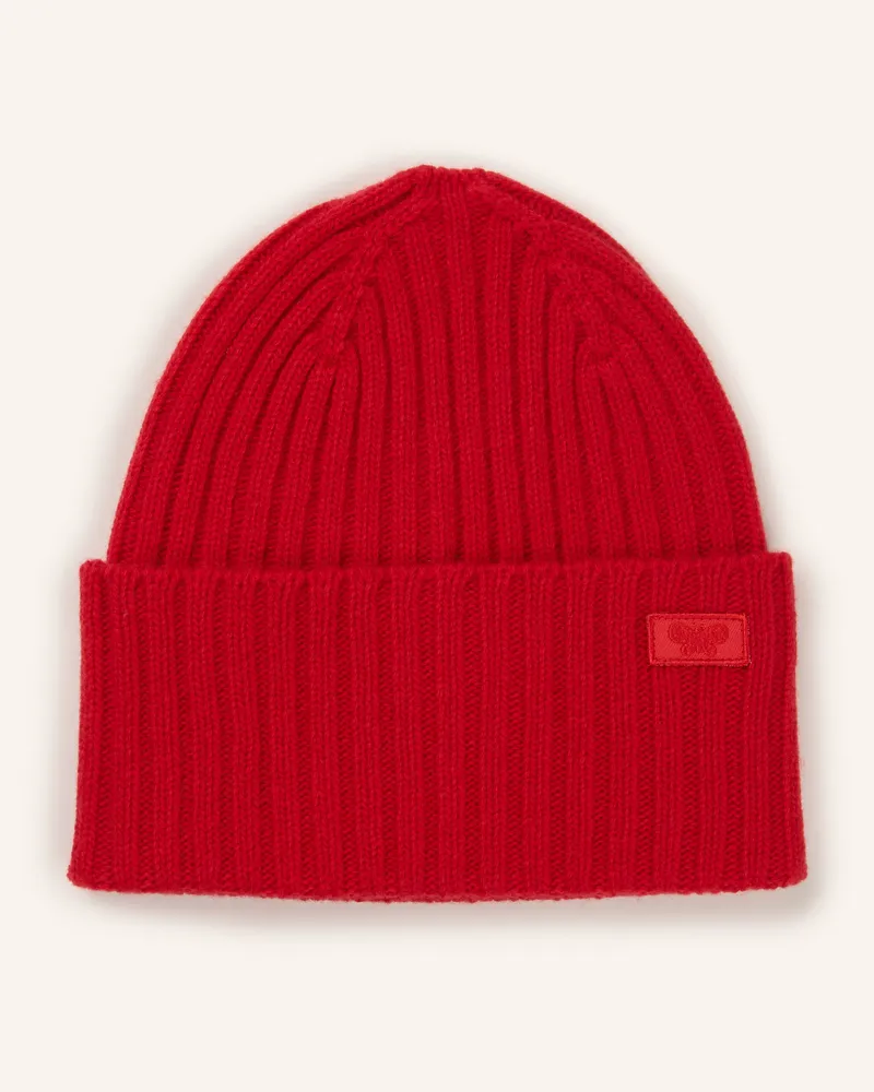 Max Mara Mütze Ritmo rot Rot