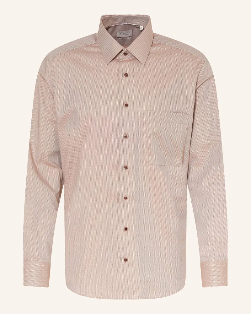 Eterna Hemd Comfort Fit Beige