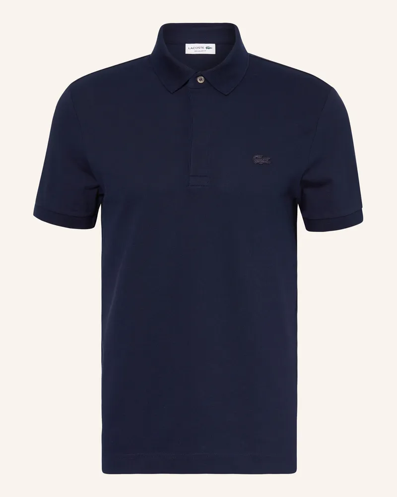 Lacoste Piqué-Poloshirt Dunkelblau