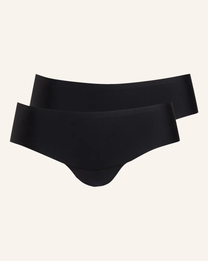 Magic Bodyfashion 2er-Pack Panties Dream Invisible schwarz Schwarz