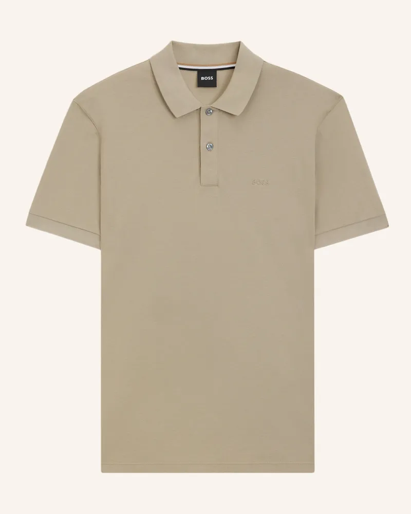 HUGO BOSS Poloshirt PALLAS Regular Fit Khaki