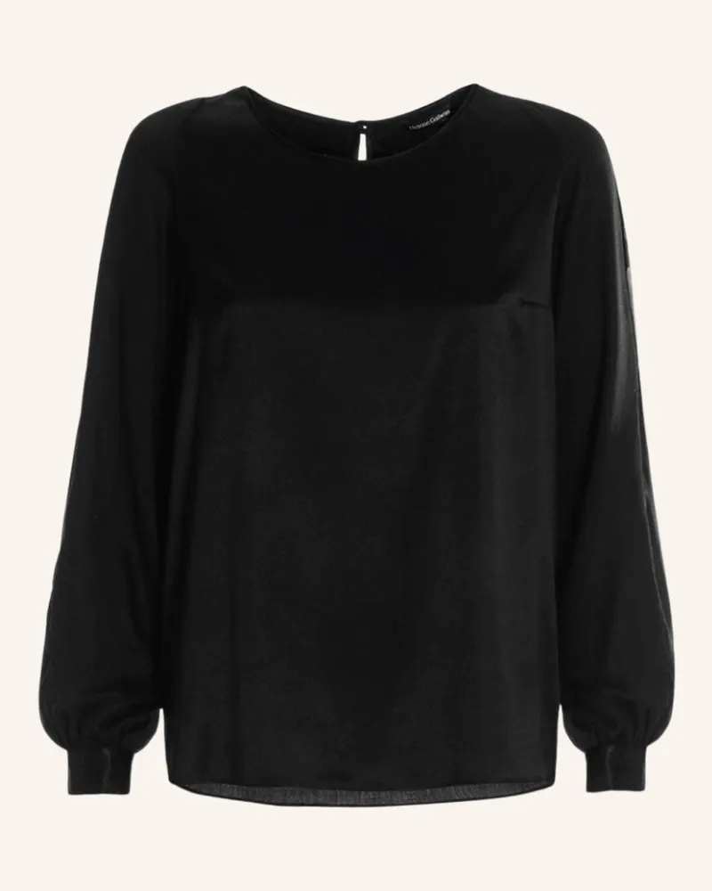 Helene Galwas Langarmbluse Alina schwarz Schwarz