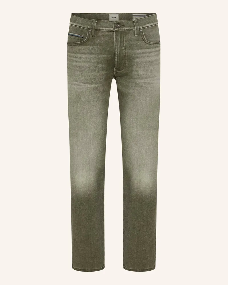 Brax Five-Pocket-Jeans Style Clint gruen Oliv