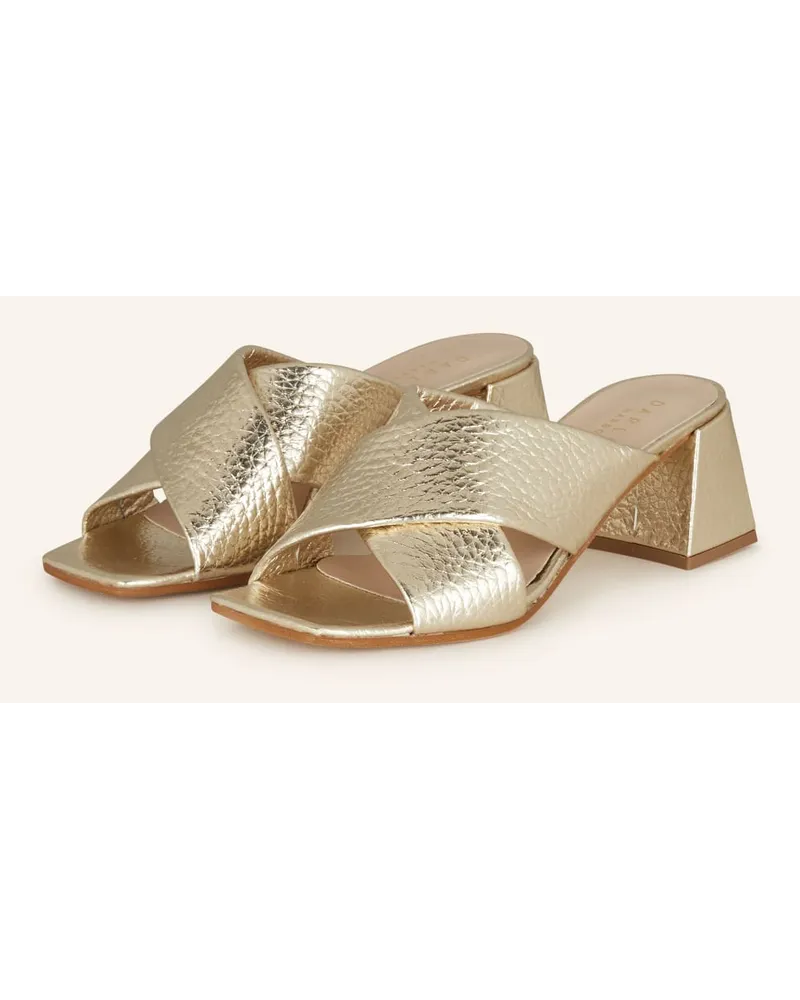Darling Harbour Mules - GOLD Gold