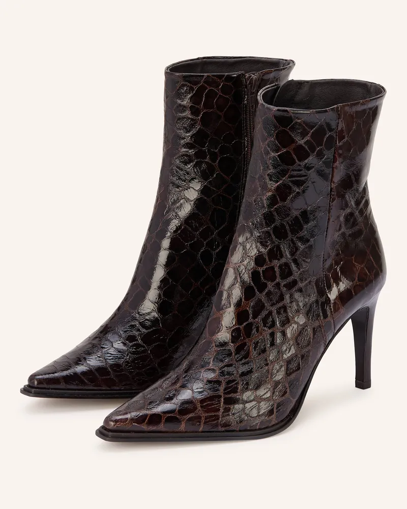 Zinda Stiefeletten Ninja braun Dunkelbraun