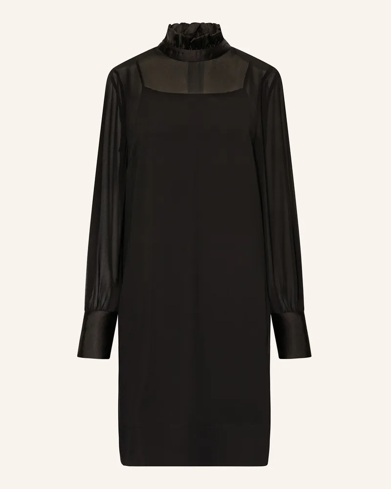 InWear Kleid Dariaiw Mit Rüschen schwarz Schwarz