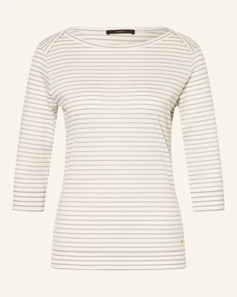 windsor. Longsleeve beige Hellgrau