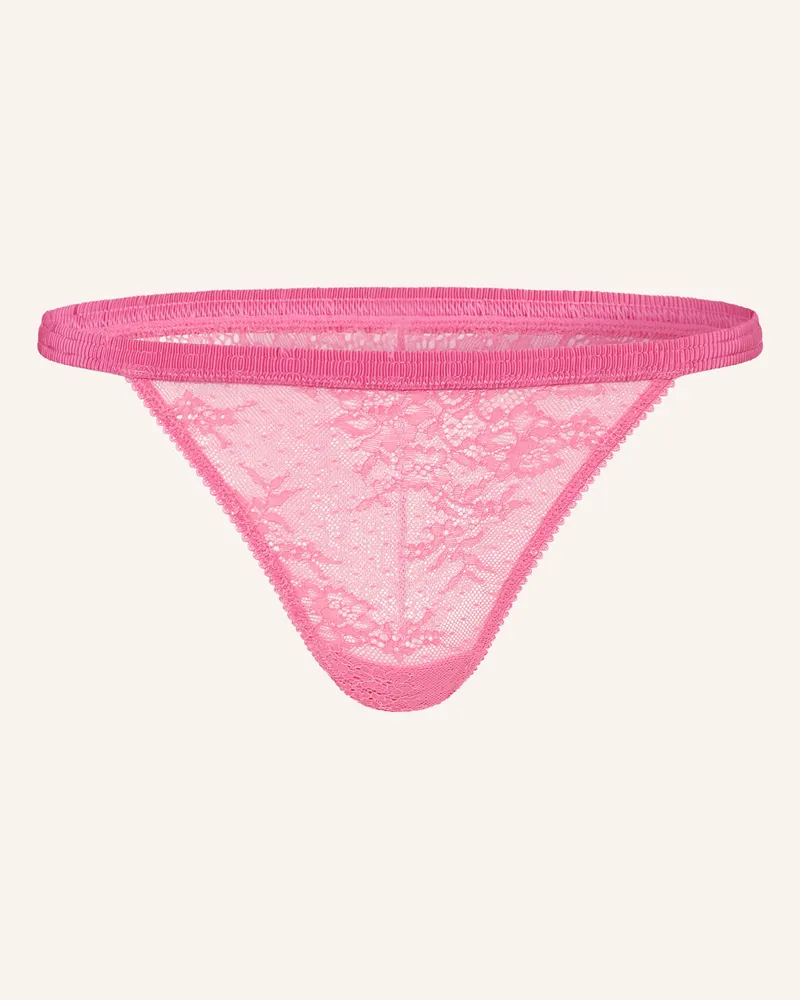 LOVE Stories Slip WILD ROSE aus Satin Pink