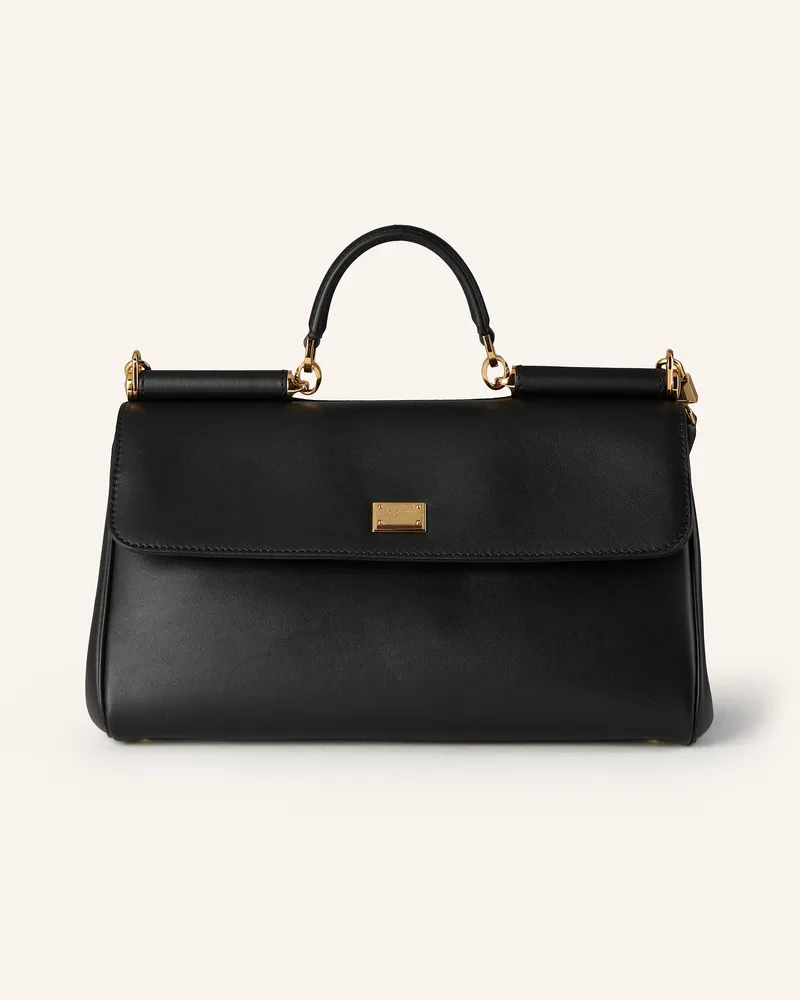 Dolce & Gabbana Handtasche MY SICILY Schwarz