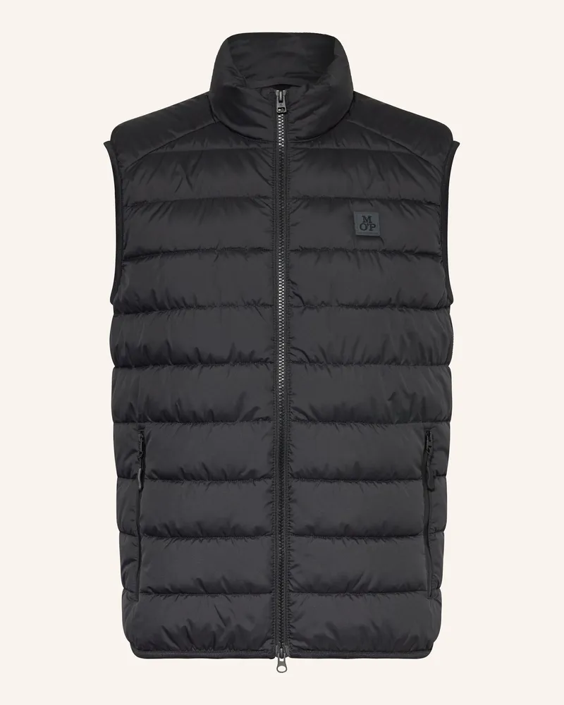 Marc O'Polo Steppweste schwarz Schwarz